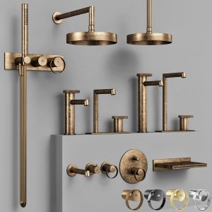 Gessi anello batroom faucet set 1