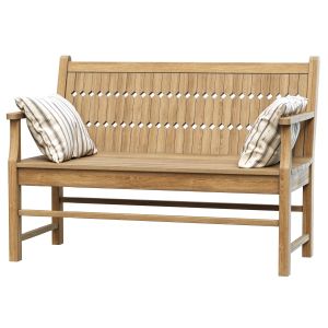 Chippendale Patio Bench