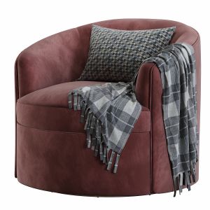 Coco Republic Luna Swivel Chair