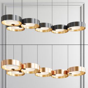 Nordic Brass Chandelier