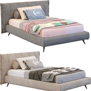 Cuff Single Bed By Bonaldo