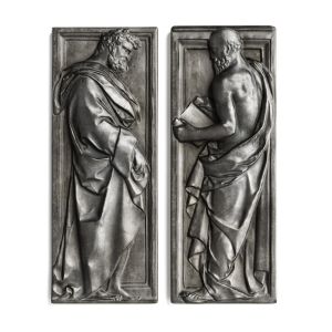 Philosophers Relief Wall Panel