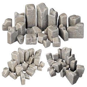 Stone Block Smooth Decor N2