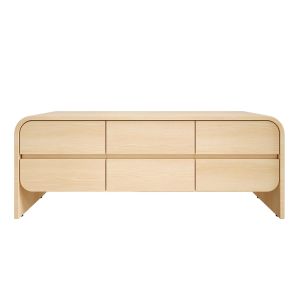 Cortez Natural Floating Dresser Tv Unit