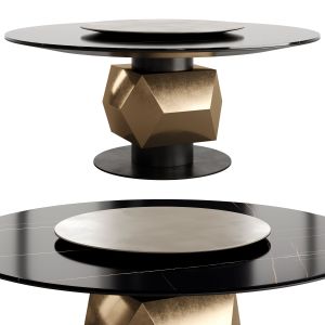 Tl-2920 Round Dining Table By Tonino Lamborghini