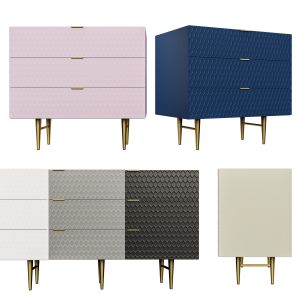 West Elm Audrey 3-drawer Chest