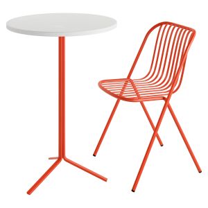 Tuby Stackable Steel Garden Chair By Belca