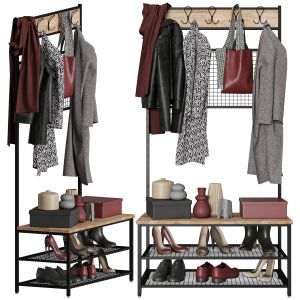 Perry Hallway Unit Clothes Set