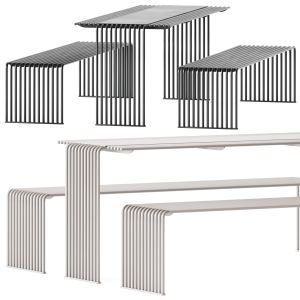 Urbantime Zeroquindici 015 Cube Table And Bench