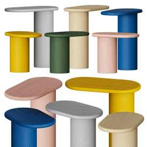 Cantilever Side Tables By Scapin