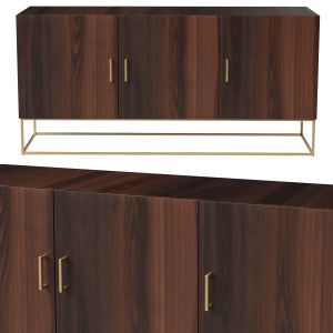 Lyle Sideboard With Solid Mango Wood Doors