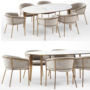 Vilhena Ii Chair And Arden Dining Table