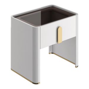 Italian Light Luxury Bedroom Bedside Table