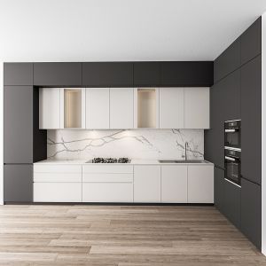 Kitchen Modern - Black And White 41