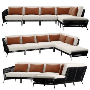 Holly Hunt Salamander Sectional Angle