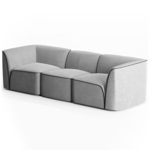 Flora 2.5-seater Sofa By Woud Design