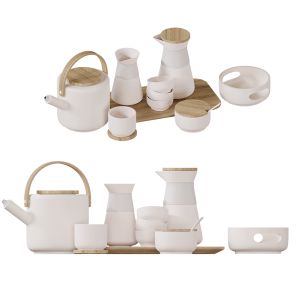 Kitchen Decor Set White