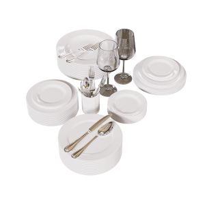 5 Dishes Plates