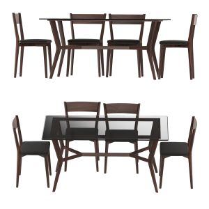 Aries Dining Set Table And Chairs