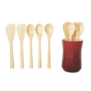 5-piece Bamboo Utensil Set