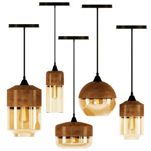 Glass Nordic Modern Pendant Lamp-vol1