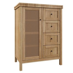 Chest Of Drawers Gabin With 1 Wardrobe And 4 Drawe