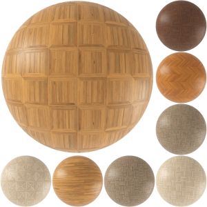 Parquet - Laminate - Wooden floor 8 in 1