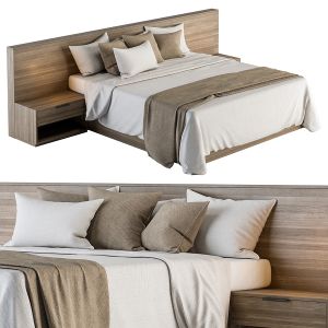 Bed Set 11 - White And Brown