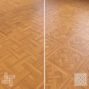 Parquet - Laminate - Wooden Floor 2 In 1