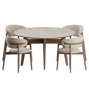 Dinning Set 01 By Calligaris