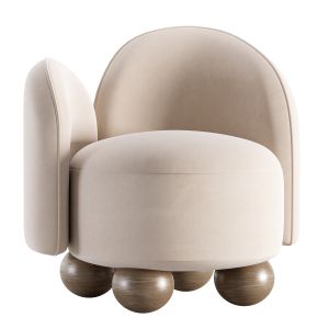 White Armchair