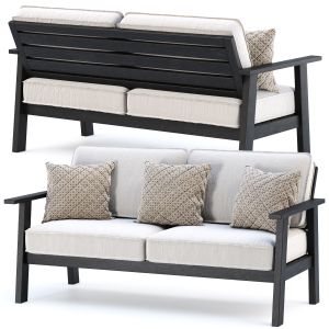 Jack Wooden Loveseat