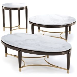 Minotti Collezioni Oscar Marble Coffee Tables