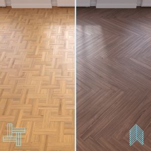 Parquet - Laminate - Wooden Floor 2 In 1