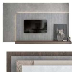 TV wall set 04