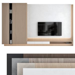 TV wall set 06