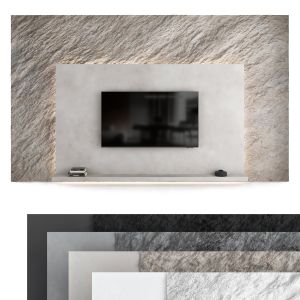 TV wall set 07