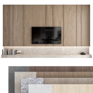 TV wall set 08