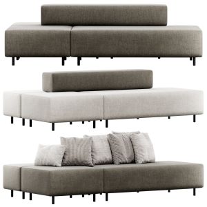 Block Party Gilligan Sofa By Poppin