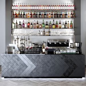 Modern Bar With Luxury Style