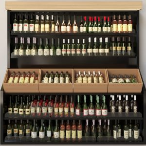 Showcase With A Collection Of Elite Alcohol 5