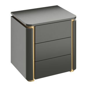 Italian Light Luxury Bedroom Bedside Table