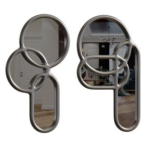 Ditre Italia Multitude Mirror With 4 Materials