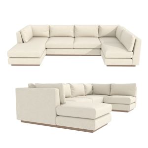 A Rudin Sectional Modular Sofa