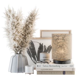 Decorative Set With Dried Plants - Set 64