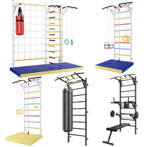 Horizontal Sports Bar Swedish Wall Record 3