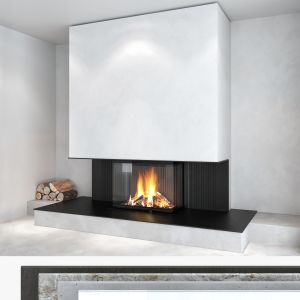 Decorative Wall With Fireplace Set 11