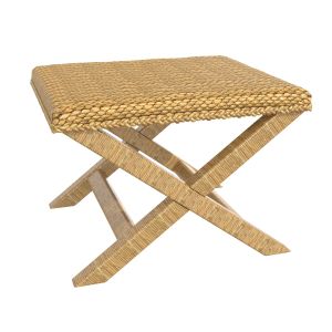 Palecek Soleil Cross Stool