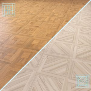 Parquet - Laminate - Wooden Floor 2 In 1