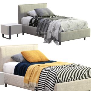 Paco Single Bed By Bonaldo